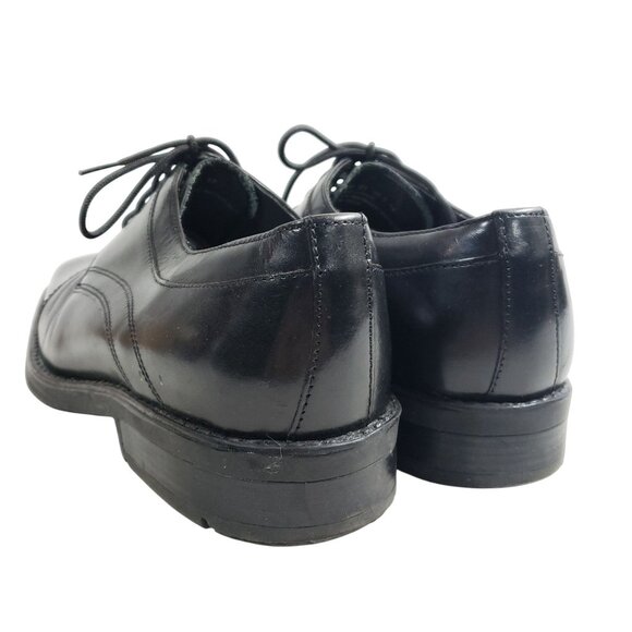 Nunn Bush Mens Size 10.5 Black Leather Square Toe Casual Dress Shoes - Picture 5 of 9